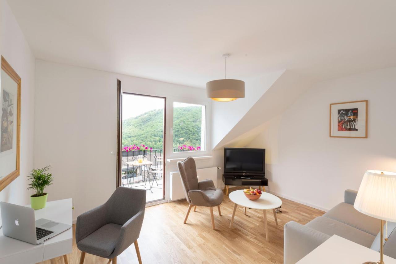 Ferienwohnung Burgblick Coraidelstein Klotten Eksteriør billede
